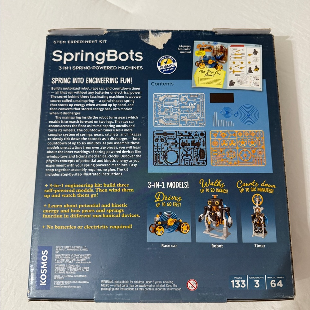 SpringBots 3-in-1 STEM Kit - Picture 5 of 5